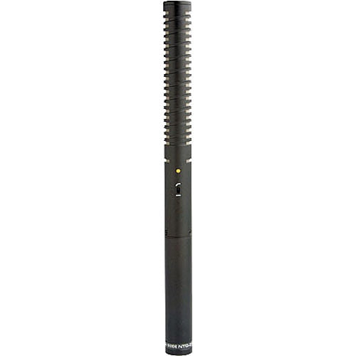 Rode NTG2 Battery or Phantom Powered Condenser Shotgun Microphone