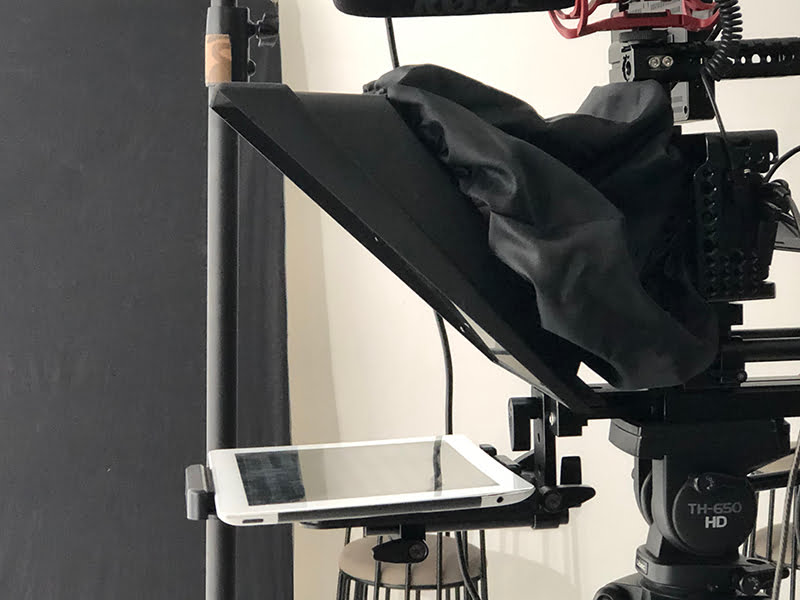 teleprompter for tablet / ipad